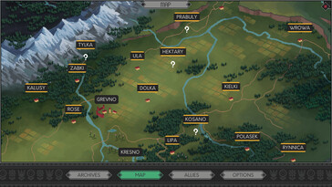 Yes, Your Grace filmindeki Davern krallığını gösteren bir görüntü.