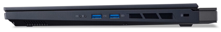 Sağ taraf: 2x USB 3.2 Gen 2 (USB-A), Kensington kilidi için yuva