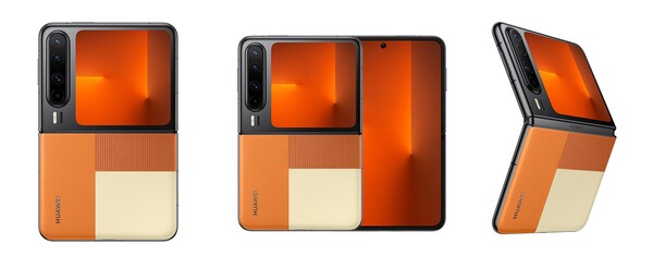 Huawei Pura X Şık Turuncu.