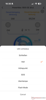 LED Işığının Ayarları