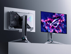 ROG Swift OLED PG27AQWP-W şimdi ABD'de 1.099,99 $ karşılığında ön sipariş edilebilir. (Görsel kaynağı: Asus)