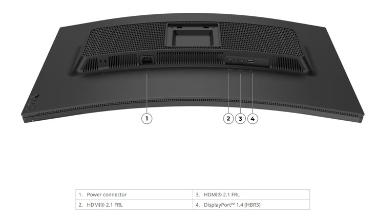 Legion 32Q-2c, ergonomik bir standa da sahiptir.