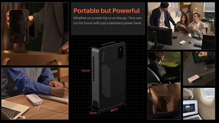 Pocket Lab mini PC son derece kompakttır.