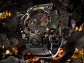 Casio Mudmaster "Magma Gold" saat için tanıtım görseli