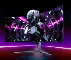 Yeni AOC Agon Pro oyun monitörü, QD-OLED panelli 34 inç kavisli bir ekrana sahip.