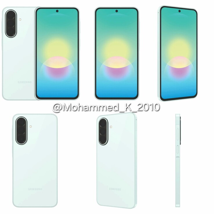 Yakında çıkacak olan Samsung Galaxy A27 için yeni Awesome Mint renk seçeneği ortaya çıktı.