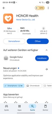 Honor Sağlık uygulaması kurulumu