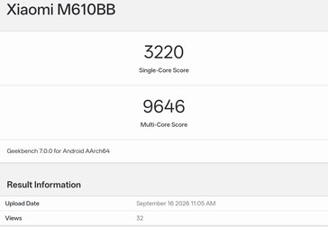 Henüz piyasaya sürülmemiş Xiaomi 18 Pro’nun Geekbench 7 performans testi listesi