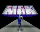 Pepsiman'ın giriş ekranının ekran görüntüsü