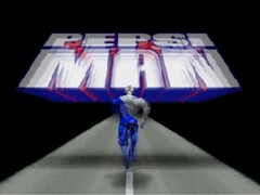 Pepsiman'ın giriş ekranının ekran görüntüsü