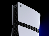 Sony'nin PlayStation 5 Pro konsolunun arka kısmının render görüntüsü