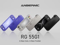 Anbernic RG 55G1, piyasaya çıktığında üç farklı renkte satışa sunulacak.