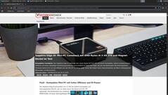 Web'de gezinme çalışıyor, ancak UNO Q tam yükte hemen çalışıyor (resim kaynağı: Notebookcheck)