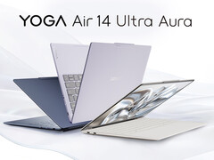 Yoga Air 14 Ultra Aura birden fazla renk seçeneğine sahiptir.