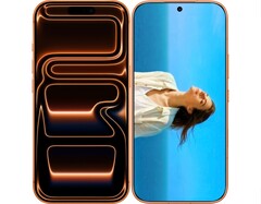 iPhone 17 Pro (solda) Honor 600'ün (sağda) yanında.