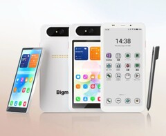 Bigme HiBreak Dual 3, küçük, çıkarılabilir bir ekrana sahiptir.