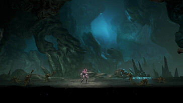 Grime'da bir ortamı gösteren bir görüntü.