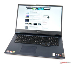 İncelemede: Lenovo Legion 5 17, sağlayan: Lenovo Almanya.