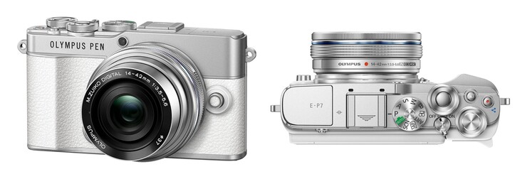 Yeni OM System Pen-F'nin tasarımının, burada gösterilen Olympus Pen E-P7'ye çok benzediği söyleniyor.