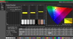 Kalibrasyondan sonra ColorChecker