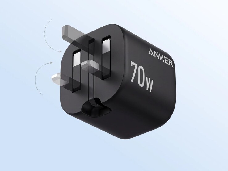 Anker Zolo Şarj Cihazının (70 W, 4 bağlantı noktalı) Birleşik Krallık sürümü