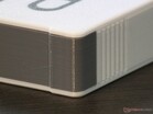 Gri bölüm yardımcı ekstrüder ile basıldı ve uyum doğru. Gri yüzeyin kısa ucu 16 mm ölçülerindedir