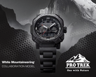 Resimde - Casio Pro Trek PRW-B1000WM-1 tanıtım posteri.