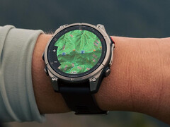OsmAnd, Garmin Connect hizmeti ile çalışan tüm Garmin cihazlarını destekler, Fenix 8 Pro resimde gösterilmiştir.