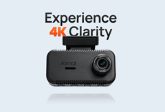 70mai 4K A810 Lite araç kamerası küçük bir ayak izine sahiptir