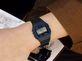 Casio F-91W bilekte.