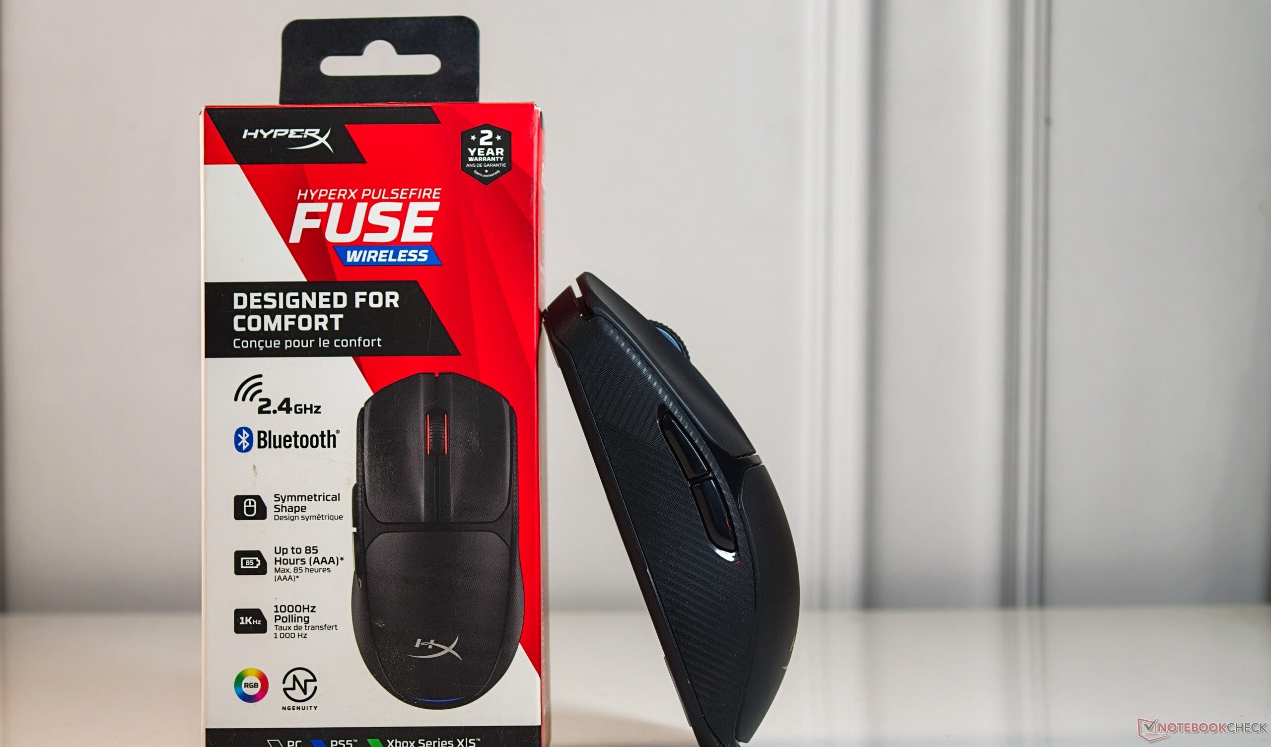 HyperX Pulsefire Fuse Kablosuz oyun mouse'u incelemede