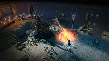 Age of Wonders: Planetfall oyunundaki yaratıkları gösteren bir resim.