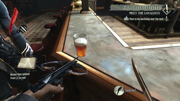 Resimde: Dishonored oyunundan bir ekran görüntüsü.