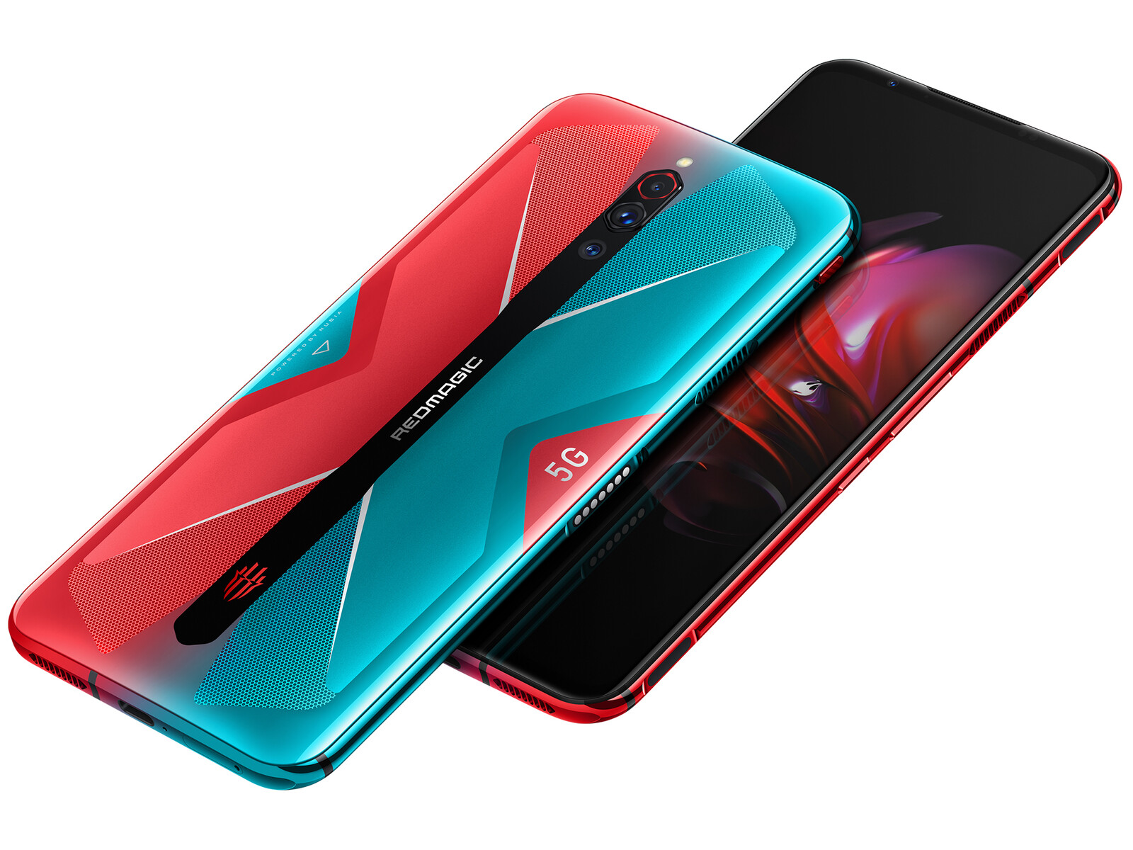 RedMagic 5G レッド/ブルー 本体 Nubia RedMagic 5G - Notebookcheck-tr.com