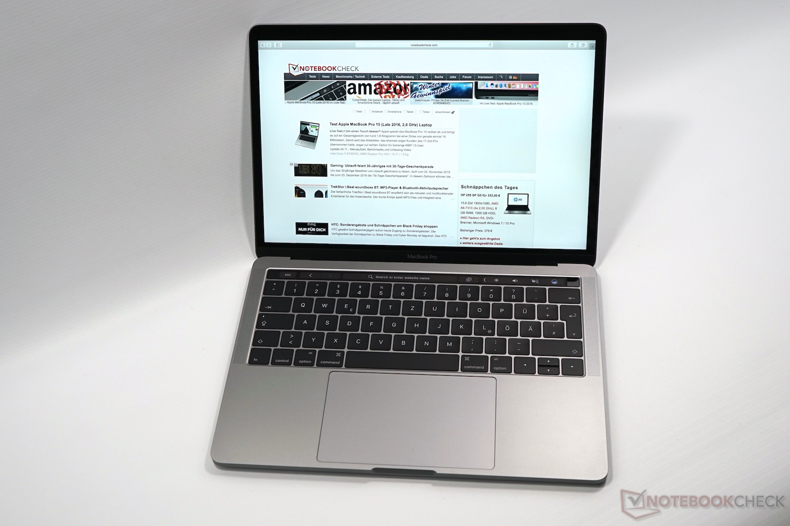 Apple MacBook Pro 13 2018 Touchbar i7 - Notebookcheck-tr.com