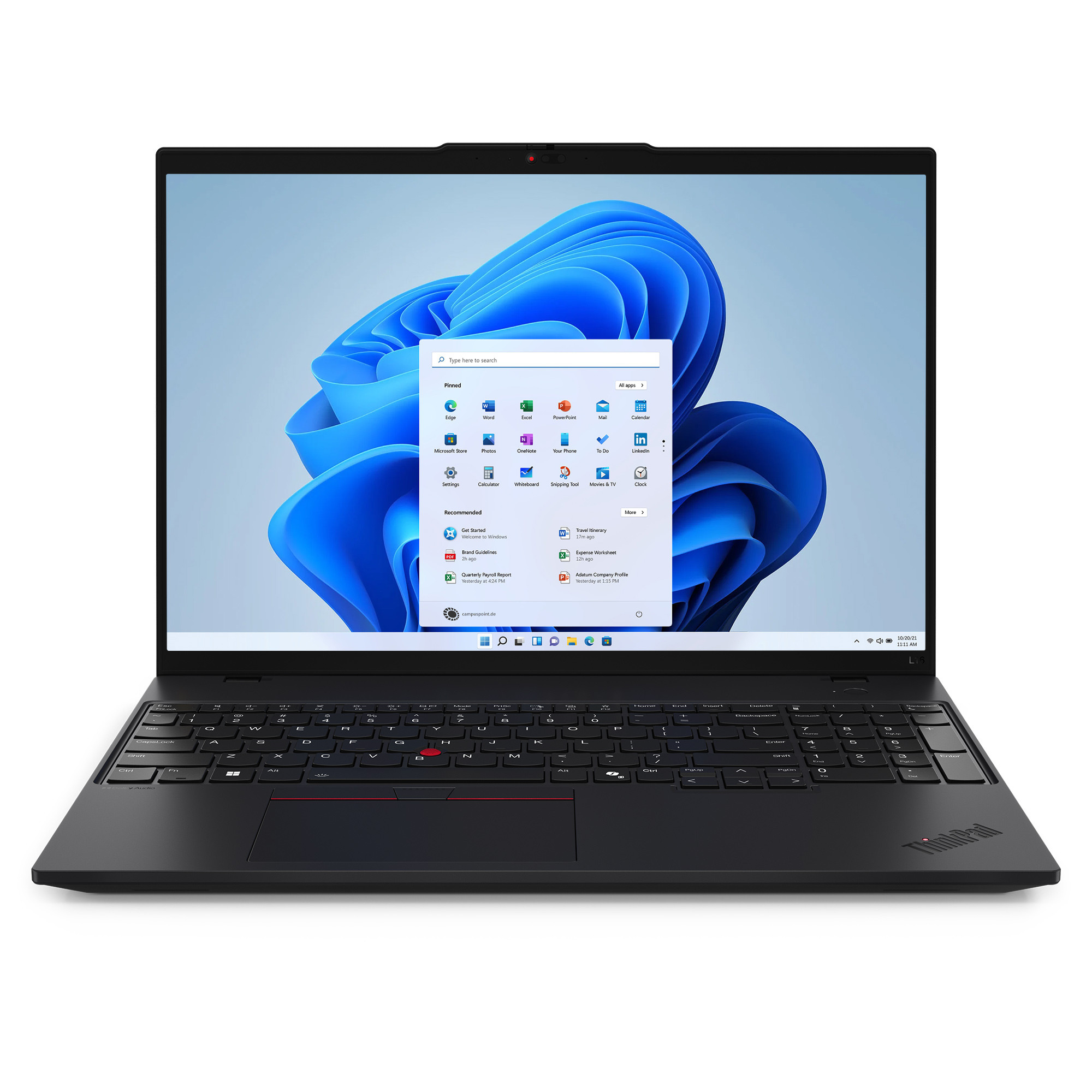 Dalle écran LCD IPS 16" WUXGA Pour Lenovo ThinkPad L16 Gen 1 21L4 - Neuf